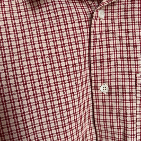 Zara Red Checkered Men's Shirt - Picture 3 of 4